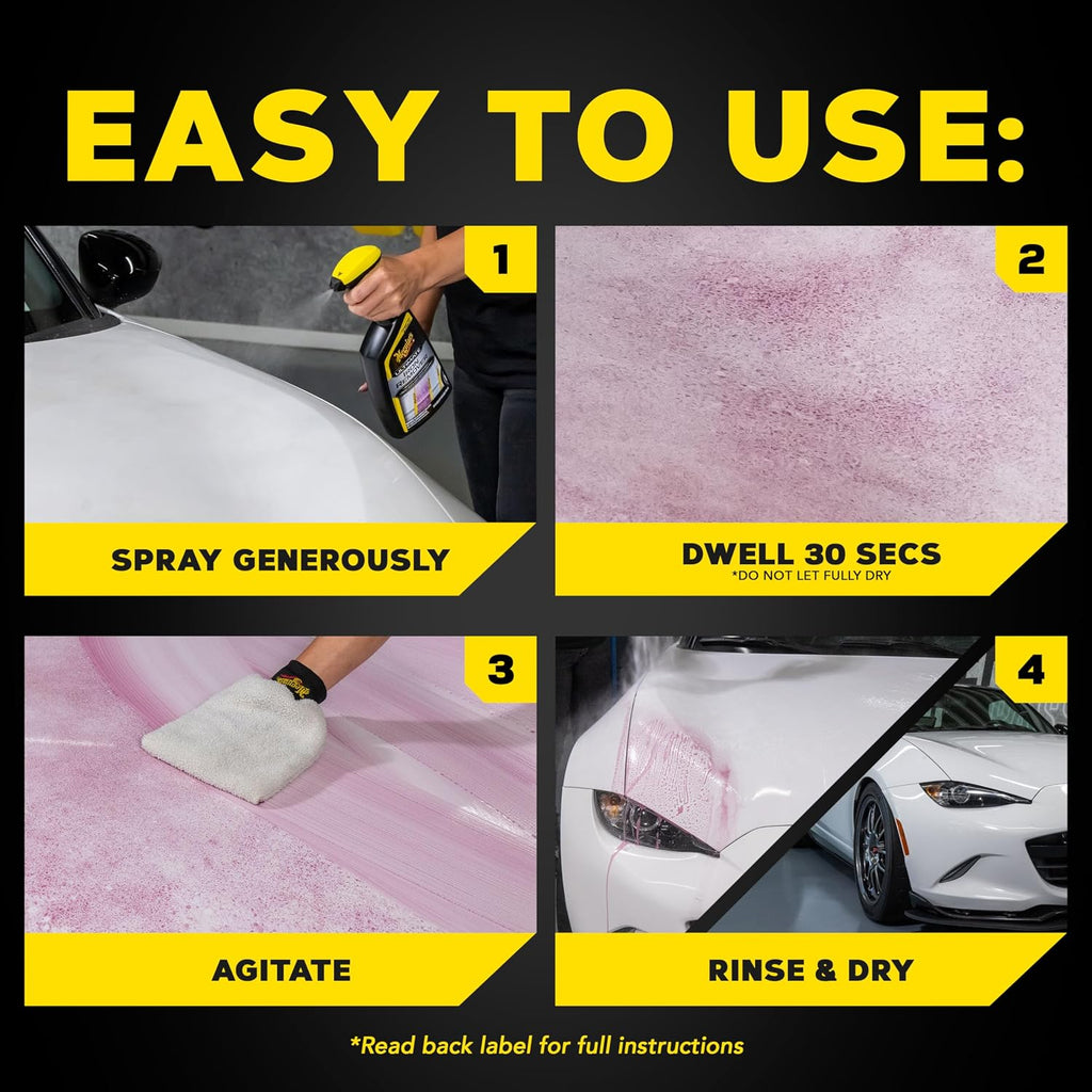 Ultimate Iron Remover, 24 Oz | Iron Remover Spray ,Dissolves Brake Dust & Fallout from Wheels &Paint, Deep Cleans for