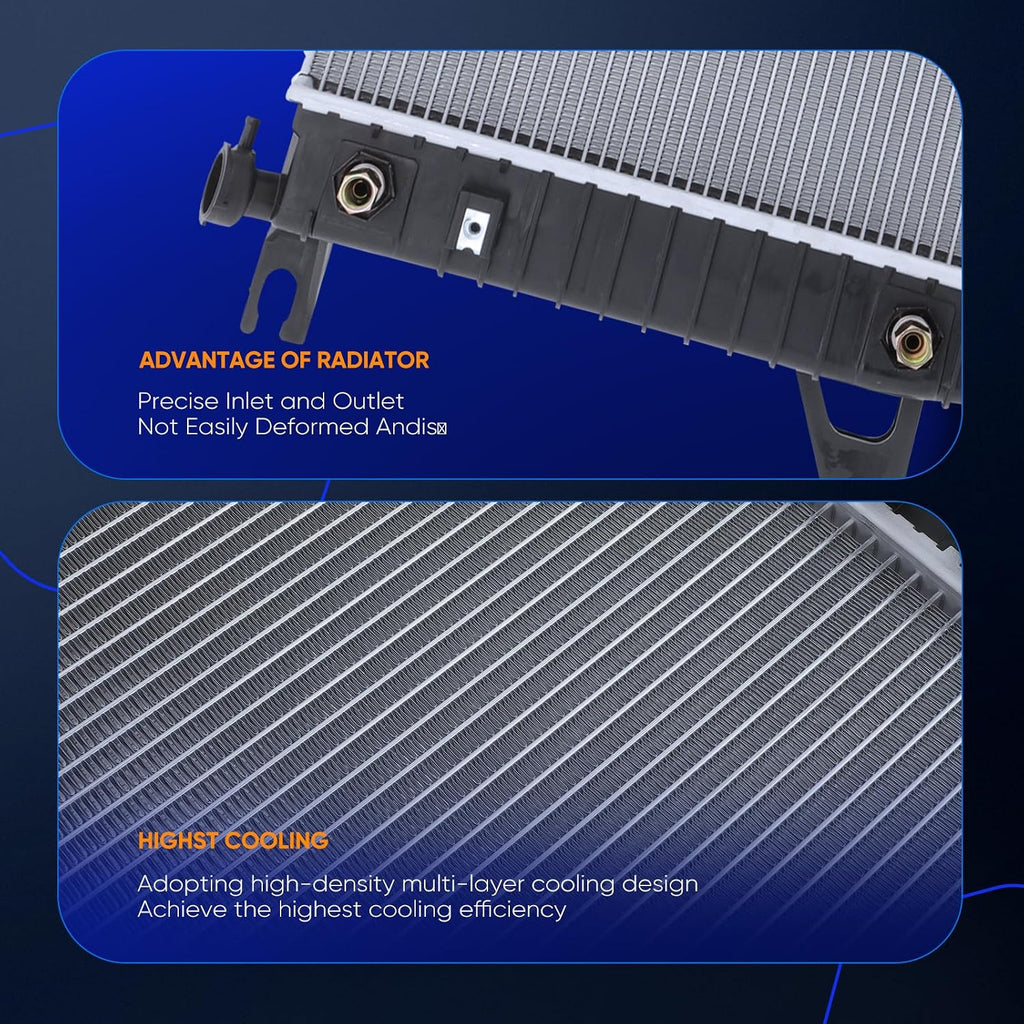 ECCPP 2310 Radiator Fit for ford Ranger 3.0L 1998-2008