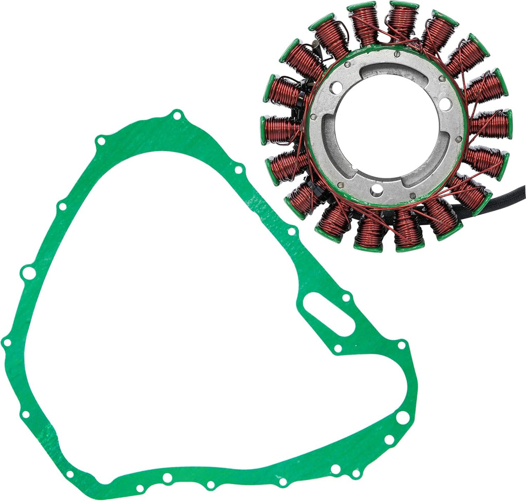 Caltric Stator and Gasket Compatible With Suzuki 750 Lta750Xz Lta-750Xz King Quad 2008-2017
