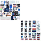 ELEGOO UNO R3 Project Most Complete Starter Kit & ELEGOO Upgraded 37 in 1 Sensor Modules Kit