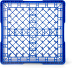 Peg Plate Rack for Commercial Dishwasher | Full Size Tray Rack | Polypropylene (Blue)