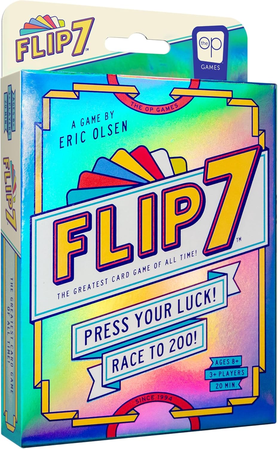 Flip 7, The Ultimate Blend of Press Your Luck & Strategy, Fast-Paced Addictive Card Game,Quick to Learn & Easy to