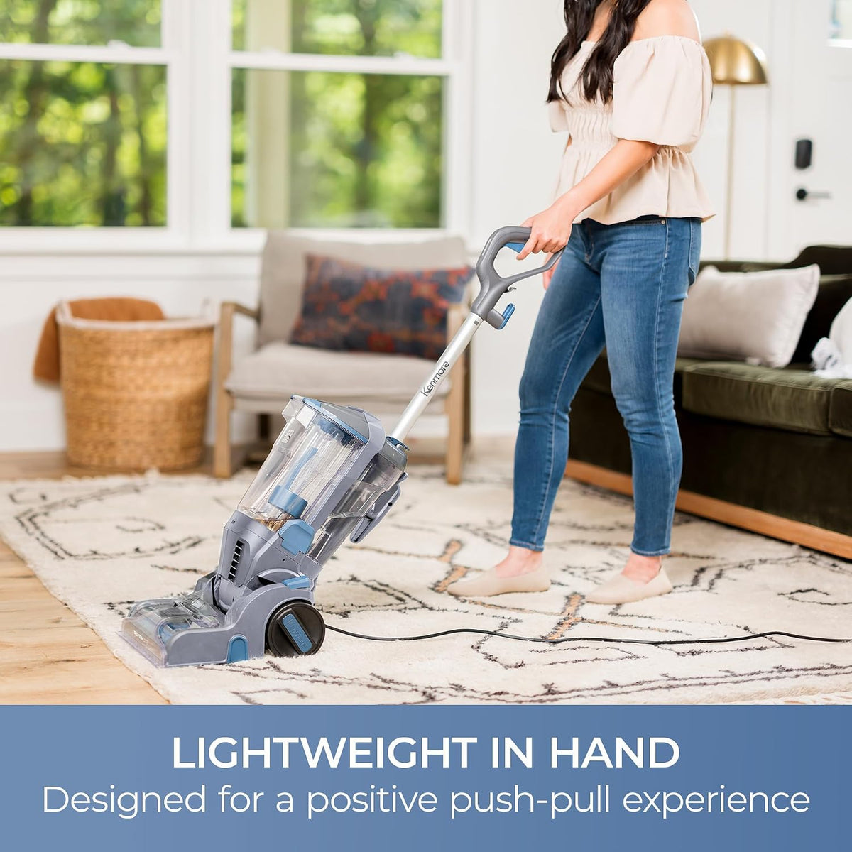 Pet Portable Carpet Cleaner Machine with High Cleaning Power | 3.2L Clean Tank & 1.4L Dirty Tank, 25ft Cord Length