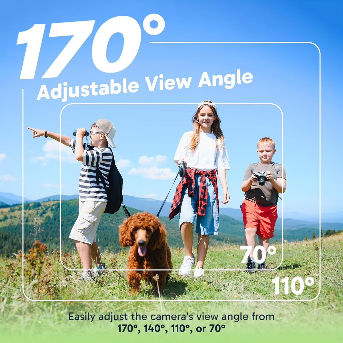 Brave 4 Action Camera 4K 30fps with 64GB MicroSD Card Bundle | 20MP EIS WiFi 170° FOV 5X Zoom Waterproof Underwater