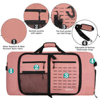 80L Foldable Duffle Bag for Travel, Large Durable Travel Duffel Bag