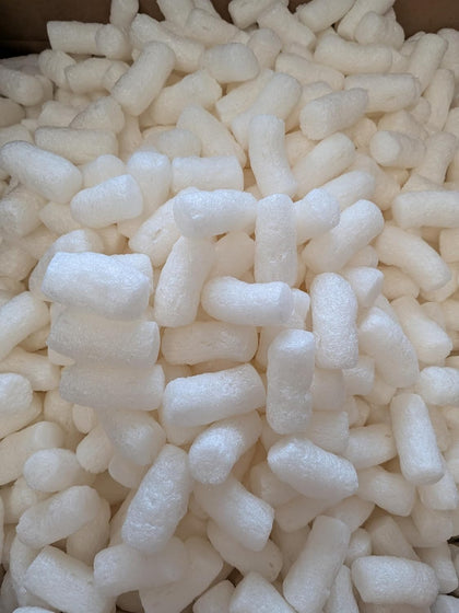UBI Market Biodegradable Loose‑Fill Packing Peanuts, 20 Cubic Feet, Eco‑Friendly Cushioning Material, Water‑Soluble