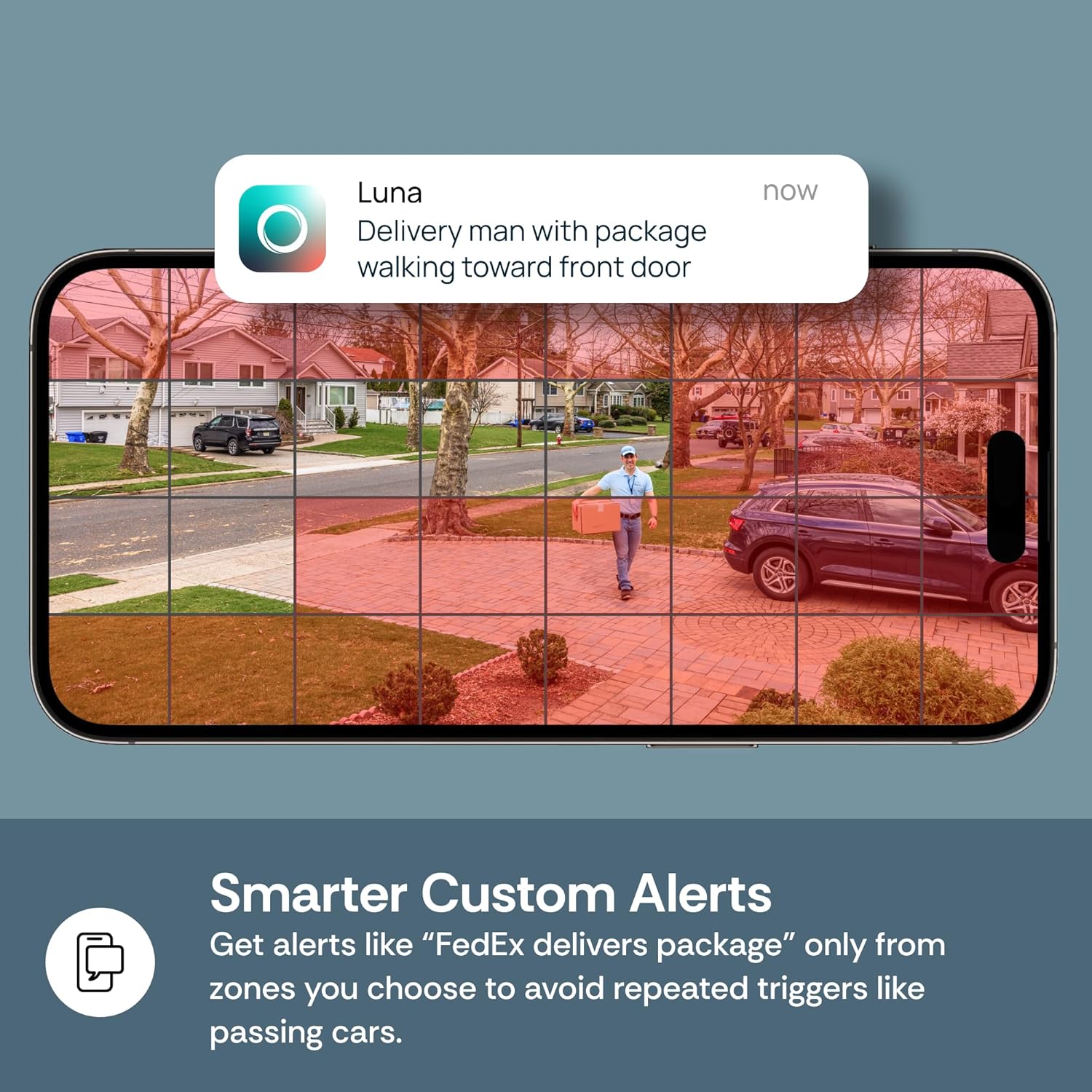 Luna Light Bulb Security Cameras Wireless Outdoor Indoor, 360° Pan Tilt, Color Night Vision, LED Bulb & Spotlight