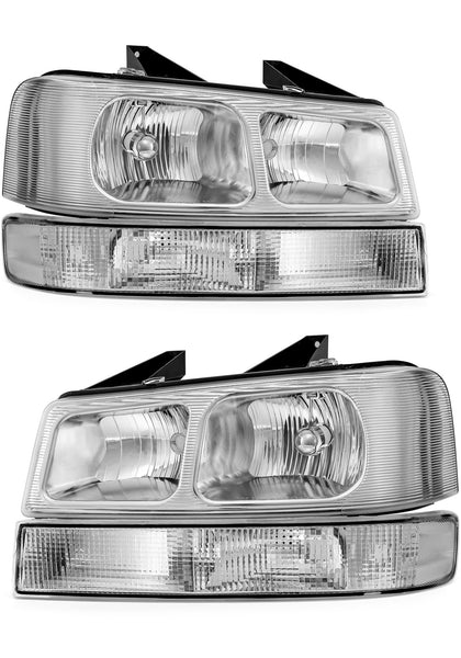 for 2003-2014 GMC Savana/Express 1500 Headlights Pair