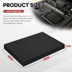 4‑Pack Pick and Pluck Foam Insert, Pre‑Cube Customizable Foam