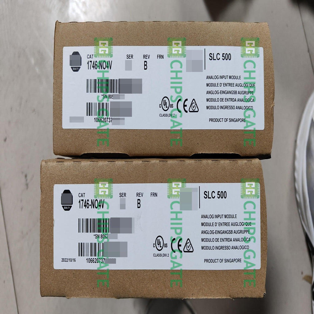 1P New Sealed 1746-NO4V SLC 500 PLC Analog Output Module US