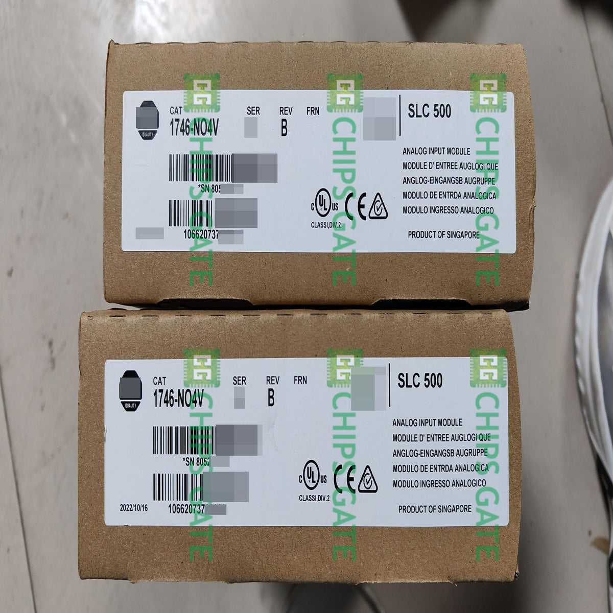 1P New Sealed 1746-NO4V SLC 500 PLC Analog Output Module US