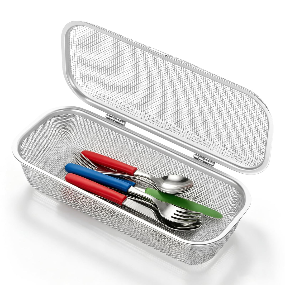 Dishwasher Basket, 304 Stainless Steel Fine Mesh for Small Kitchen Items