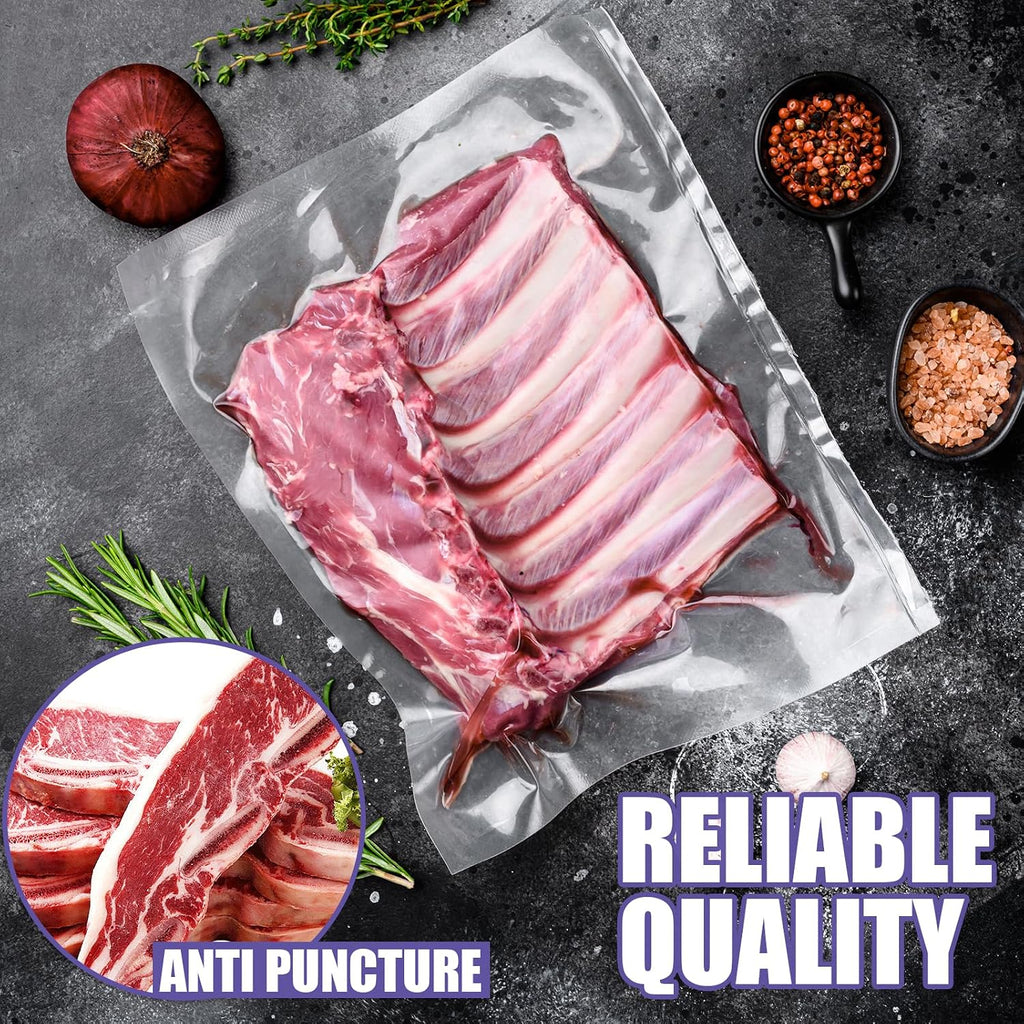Food Vacuum Sealer Rolls Bags 6 Pack