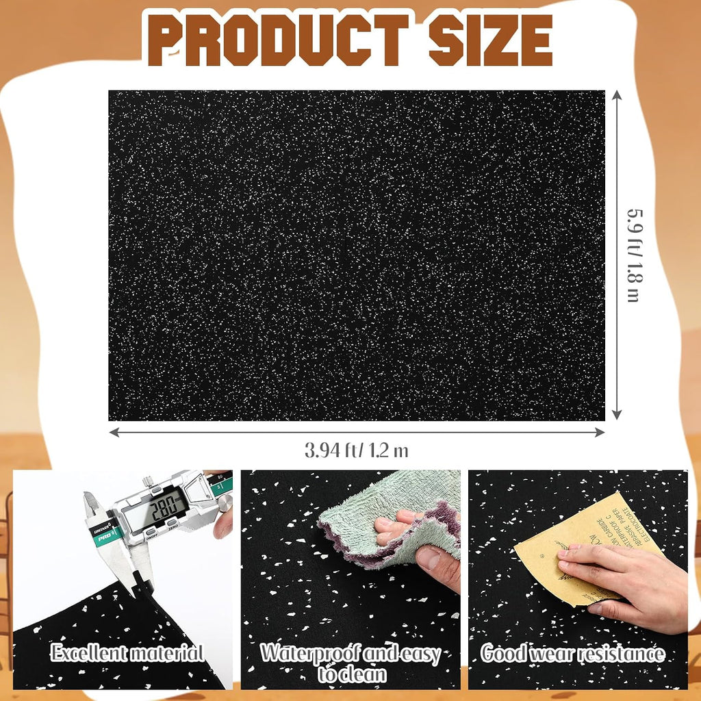 Heavy Duty Rubber Horse Stall Mats 4x6 ft Horse Stable Mat | Large, Waterproof, Non Slip, Washable,Easy to Clean for