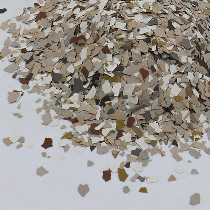 900G/2Lb Epoxy Floor Flakes Decorative Color Chips Garage Floor Flakes