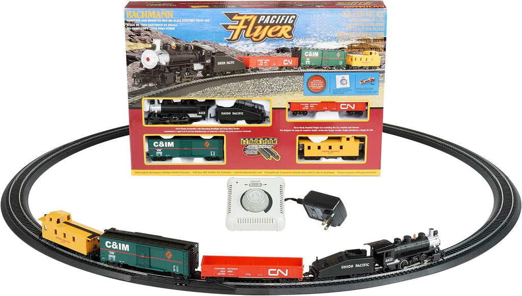 Trains - Pacific Flyer Ready To Run Electric Train Set - HO Scale