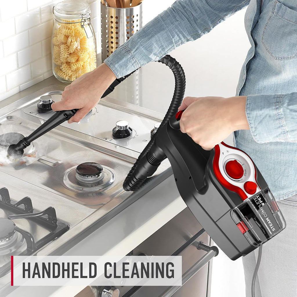 Steam Complete Pet Steam Mop, Hard Floor Cleaner Machine | 10-in-1 Multipurpose Cleaner Machine, Removable Handheld