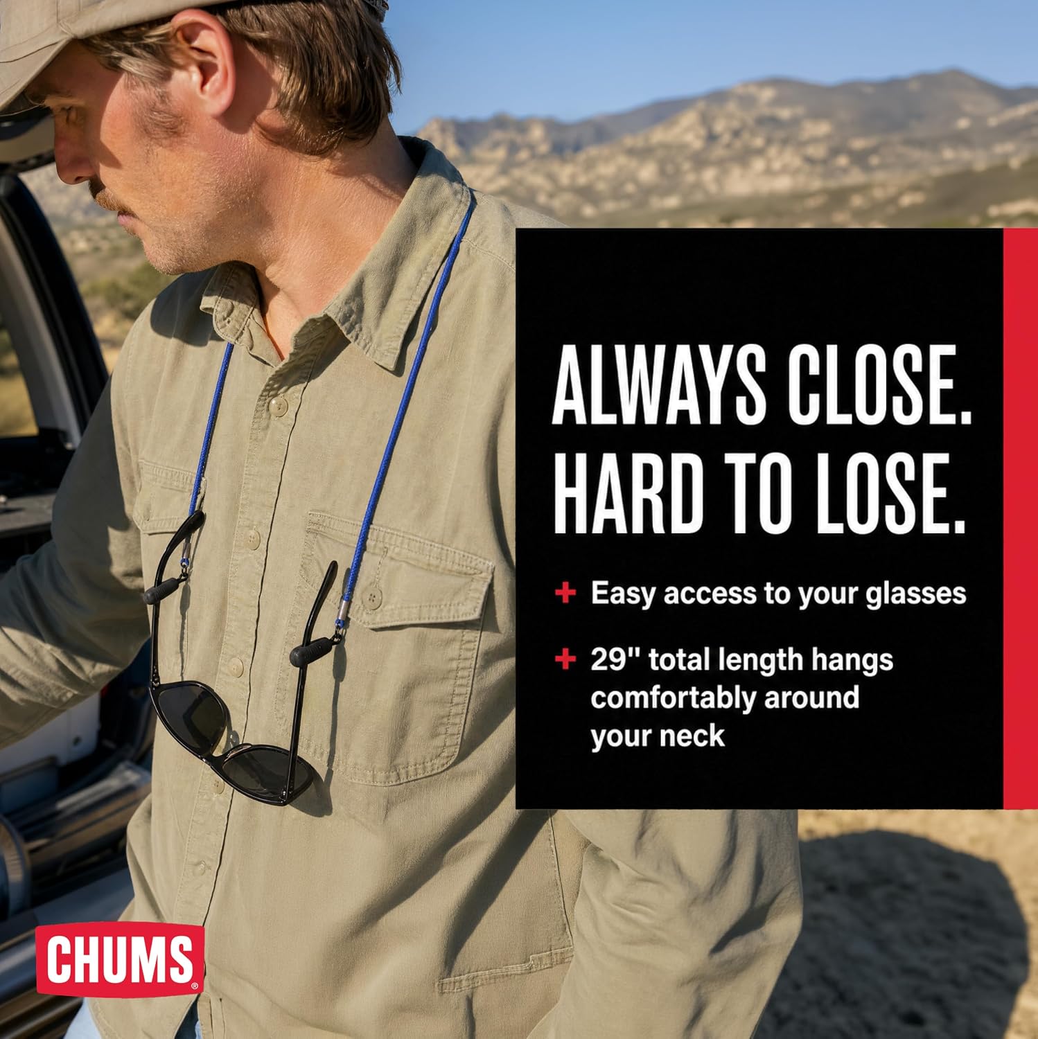 Lens Leash Eyewear Retainer Sunglass Strap
