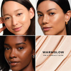 Mini Glowy Super Gel Illuminating Face Makeup Primer, Warmglow (.5 oz)