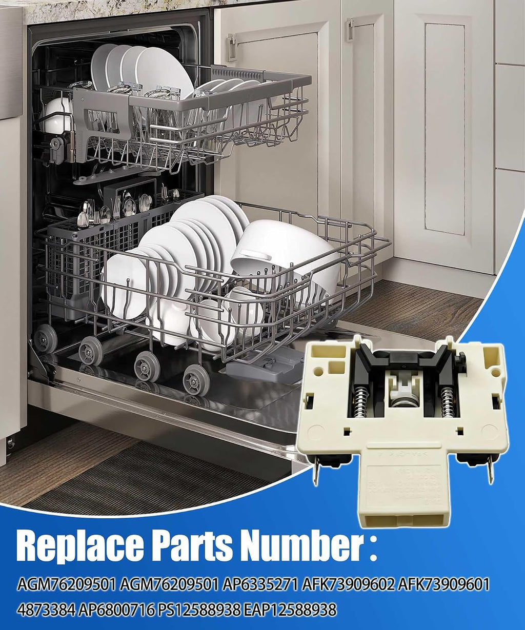 AGM76209501 Dishwasher Door Latch Assembly Fits for LG Dishwashers