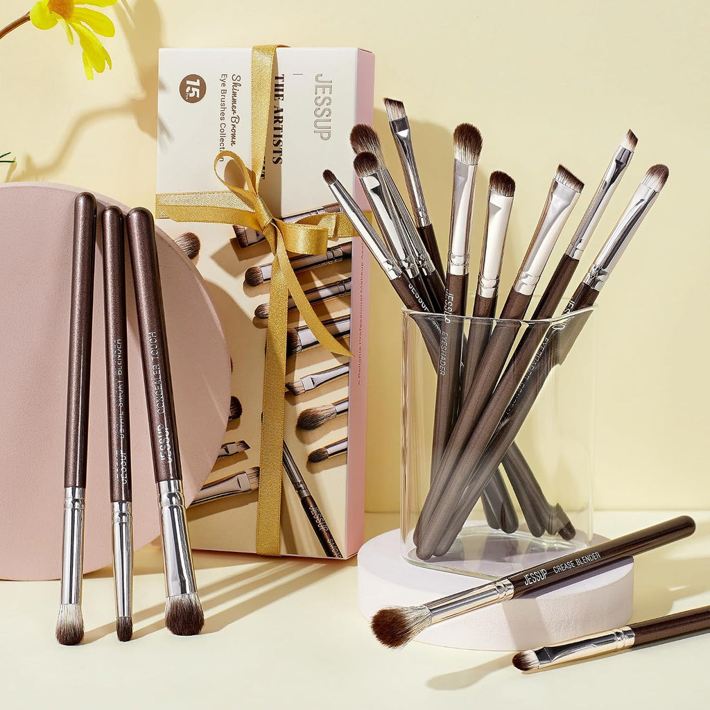 Eyeshadow Brush 15pcs Eyeliner & Eye Makeup Brush Professional T499