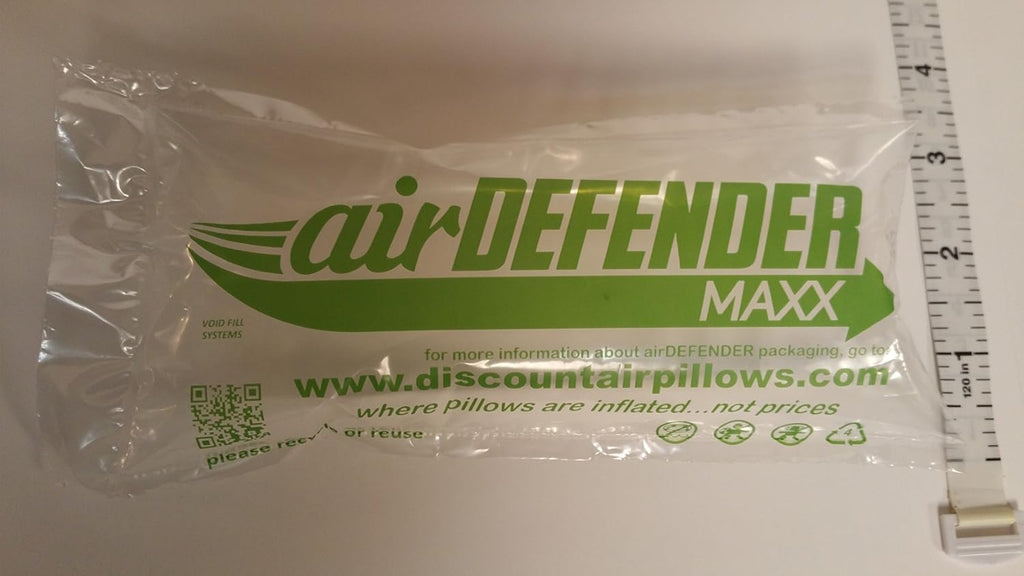 330 Count 4 x 8 airDEFENDER MAXX air pillows 40 gallons 5.33 cubic feet void fill cushioning