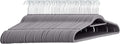 Space Saving Heavy Duty Non-Slip Velvet Suit Hangers with Horizontal Tie Bar, Sturdy for Clothes Organization and