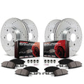 PowerStop Z23 Performance Brake Pad & Rotor Kit Front & Rear K5389
