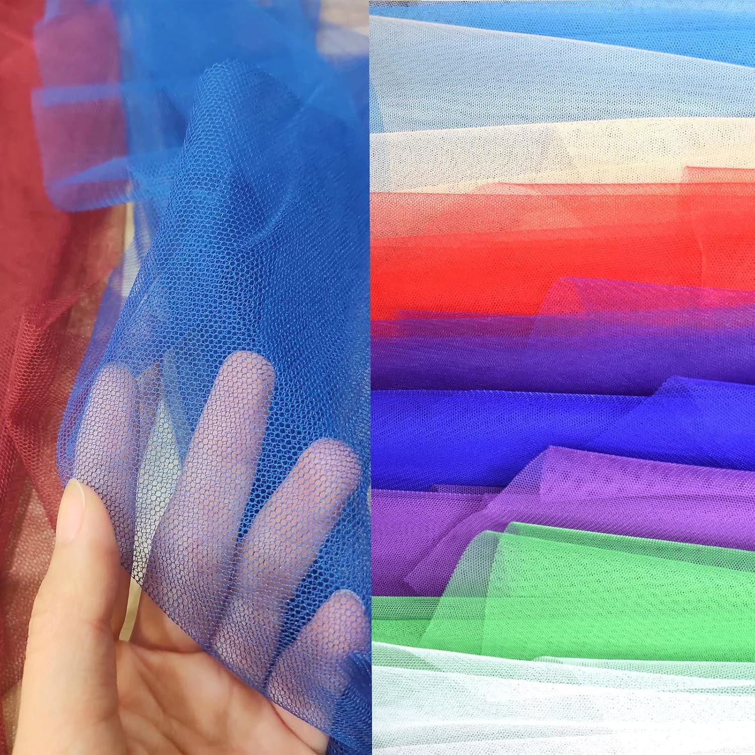 Pack of 20 Double Bows Organza Stretch Chair Sashes, for Wedding Party Chair Cover Decoration, Spandex Stretch Chairs