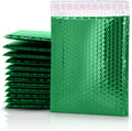 Metallic Bubble Padded Envelope Mailers, 7.5 X 11 Inches, Waterproof Ultra Resistant Ideal For Packing, Shipping, and