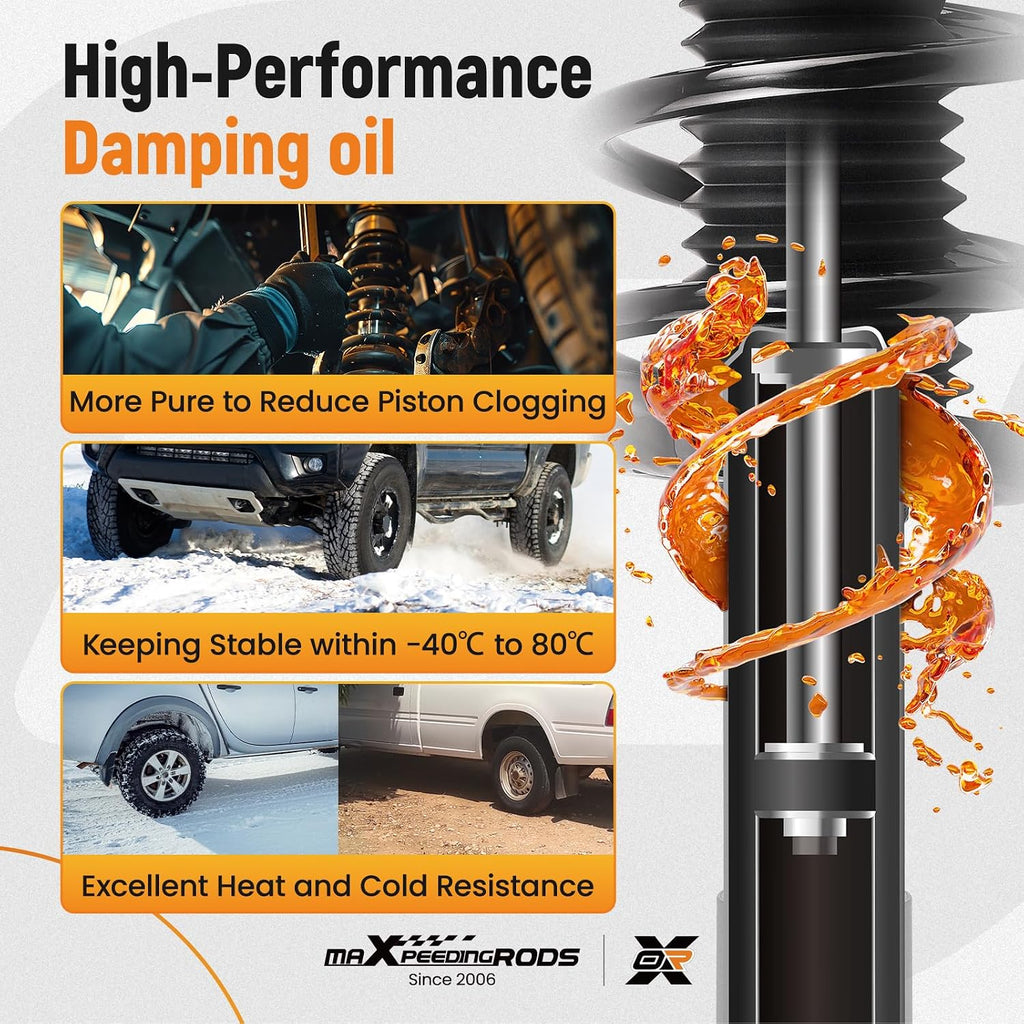 maXpeedingrods Front Struts Shocks for Honda Civic Sedan 2013 2014 2015