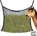 Hay Bags for Horses, Slow Feed Hay Nets for Horses Goat Sheep, Large Capacity Hay Feeder for Stall, Trailer, Pasture