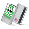 Orgapack Open Serrated Seals for 5/8" Strap Width Polyester (PET) Strapping (Pack of 100) - Patented Serrated Pattern