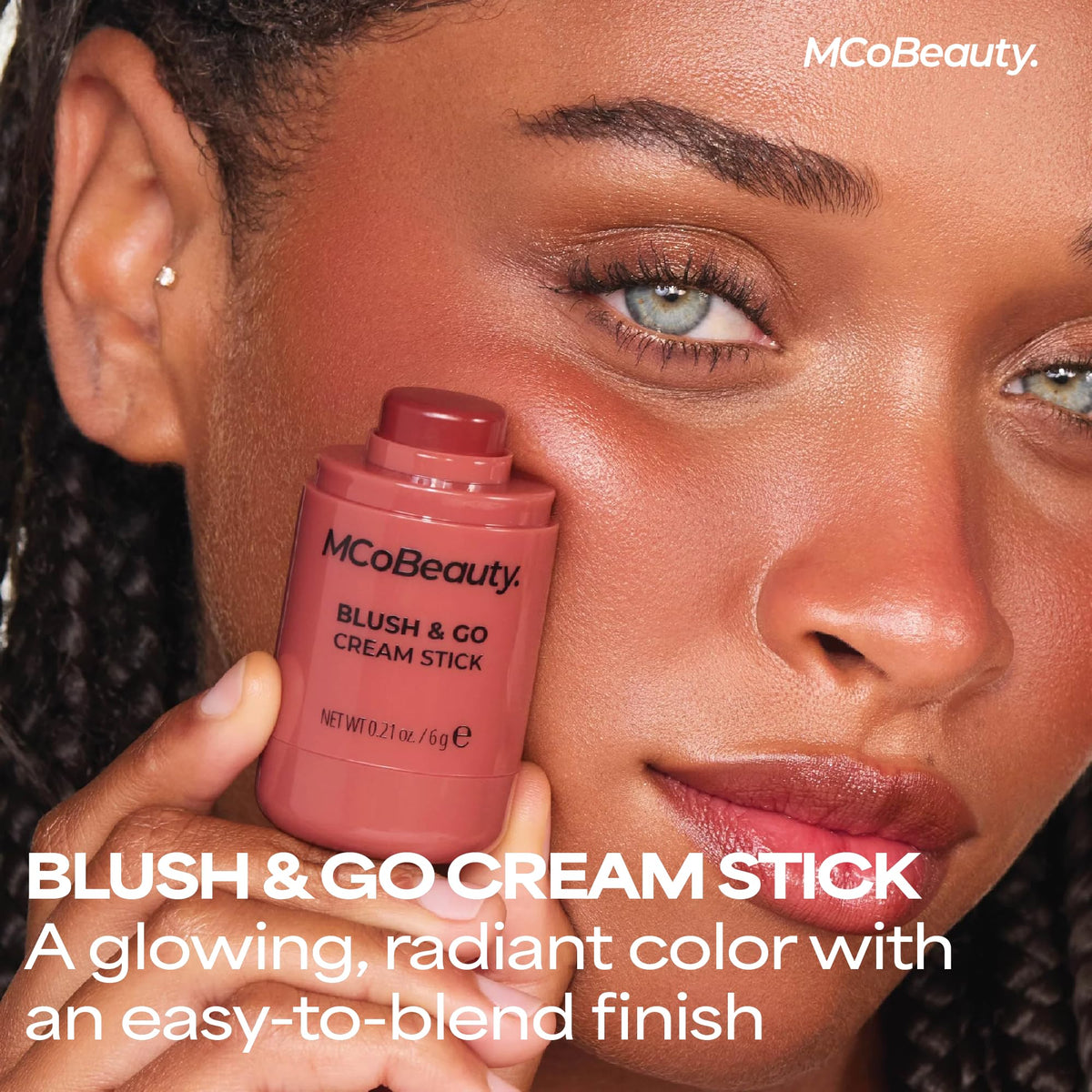 Blush & Go Cream Stick - Hot Pink