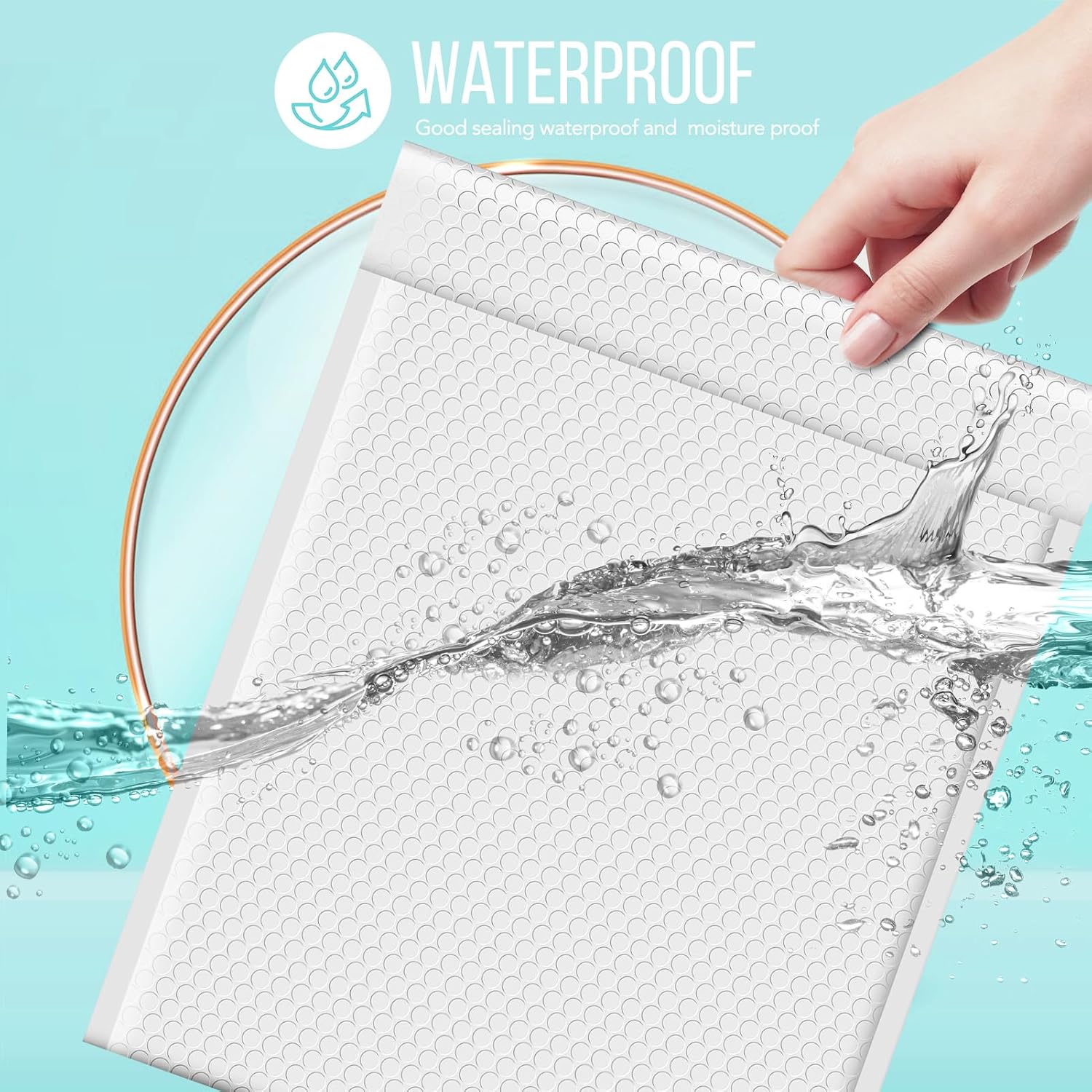 Bubble Mailers 12x15" White Padded Envelopes 40 Pack Self-Seal | Large Bubble Envelopes Strong Adhesion Padded