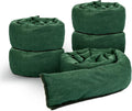5 Pcs Water Barriers for Flooding 5ft x 6.5in Sandless Sandbag | Reusable Absorbent Alternative at Door Garage