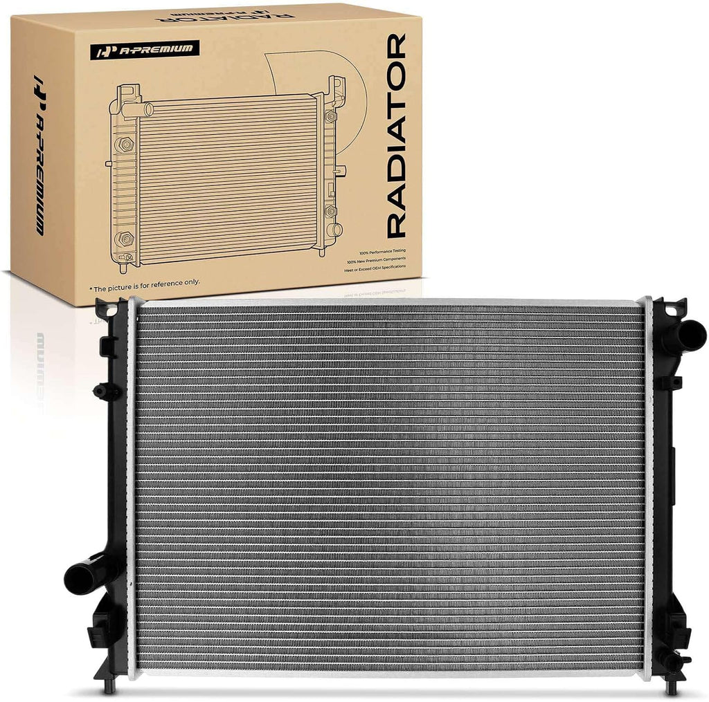 A-Premium Engine Coolant Radiator Assembly Compatible with Dodge, Chrysler