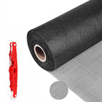 Fiberglass Window Screen Mesh Roll - 48 inch x 100 feet