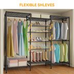 H12 Heavy Duty Clothes Rack, Black