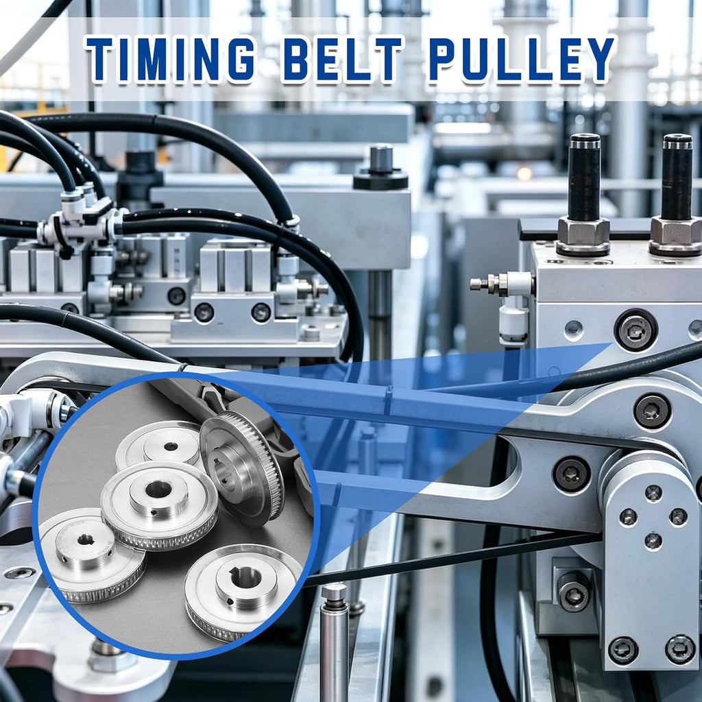 uxcell XL Timing Pulley P60XL037-B16 with Hub, 60 Teeth 16mm Bore