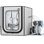 3D Printer Enclosure for Bambu Lab A1 with LED Light Grey