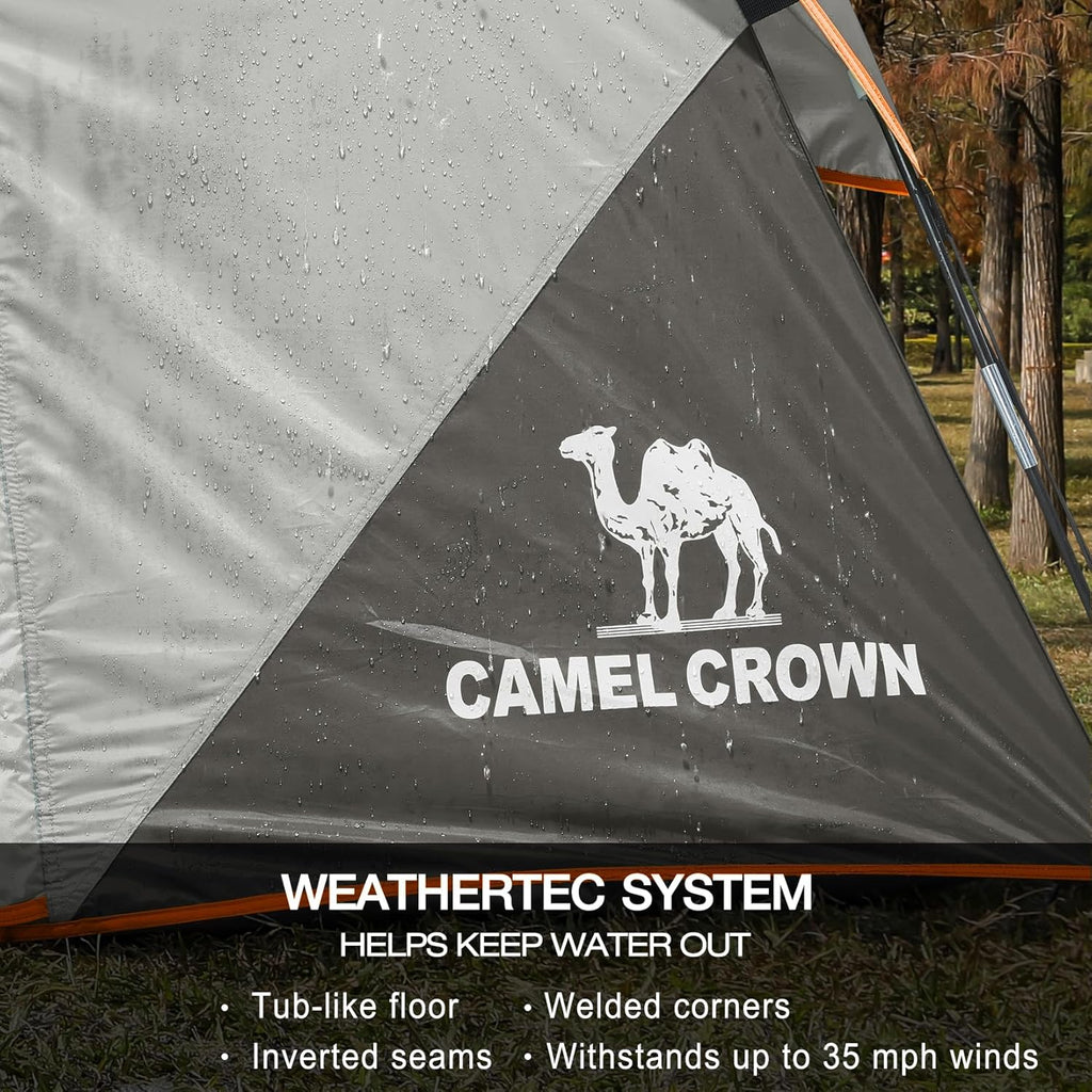 Tents for Camping 4/6 Person Tent Waterproof Easy Setup Backpacking Tents