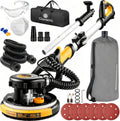 Electric Drywall Sander with Vacuum, 750W 7A, 26' Cord for Ceiling & Wall | 99% Dust Collection, Low Vibration NSK