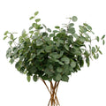 6 Bunches Artificial Eucalyptus Stems 24" Faux Eucalyptus Leaves Branches Silk Fake Green Foliage Artificial Plants