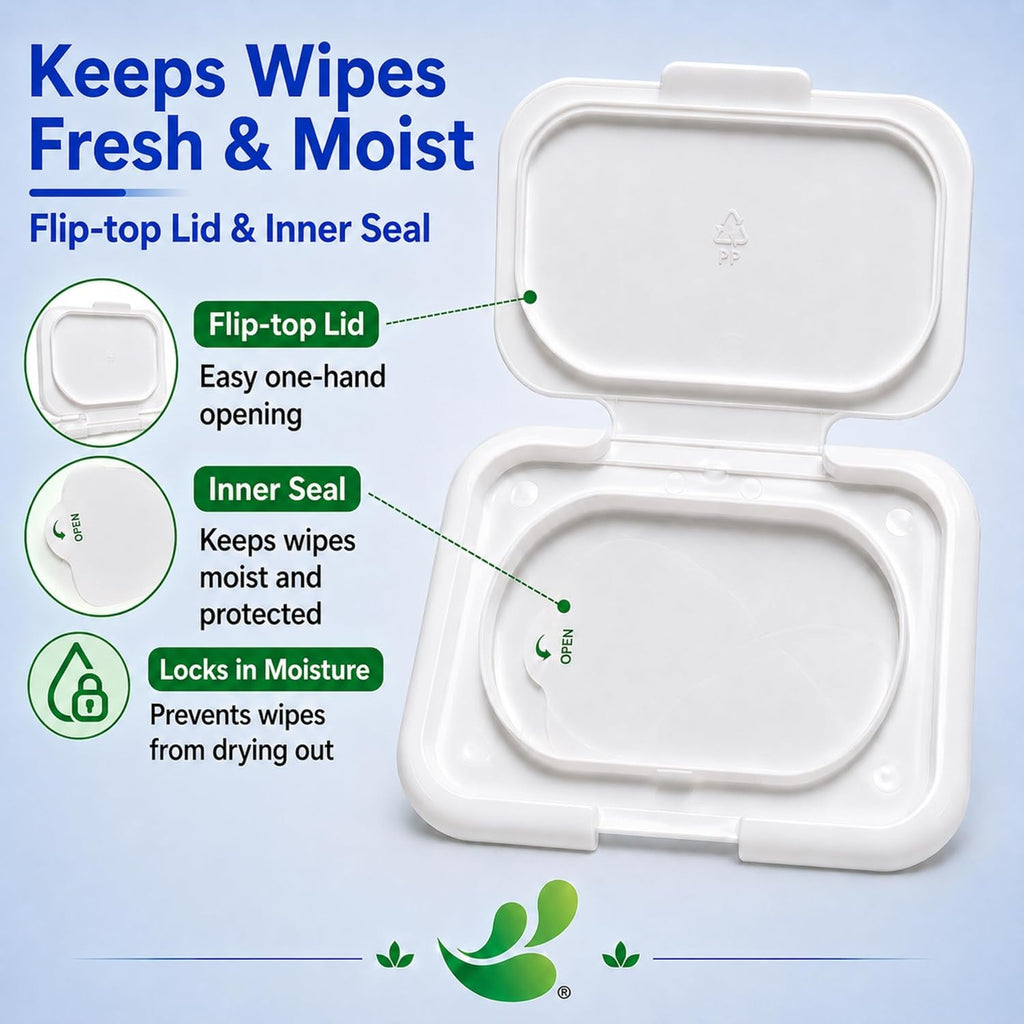 Baby Wipes, Unscented for Sensitive Skin, Large Soft Durable & 99% Water Based, Gentle & Hypoallergenic for Babies &
