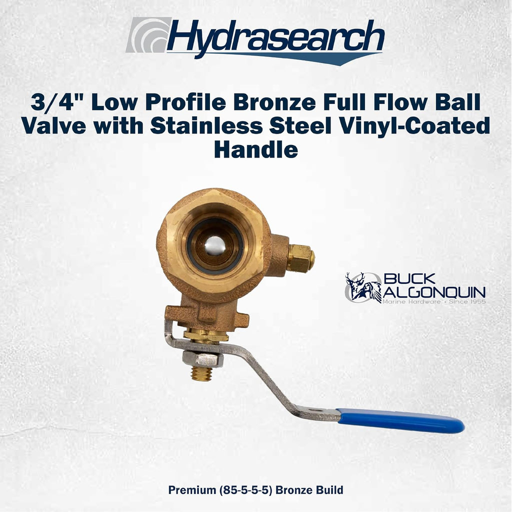 Buck Algonquin | 3/4" Bronze Ball Valve | MPN 00BBV75LP