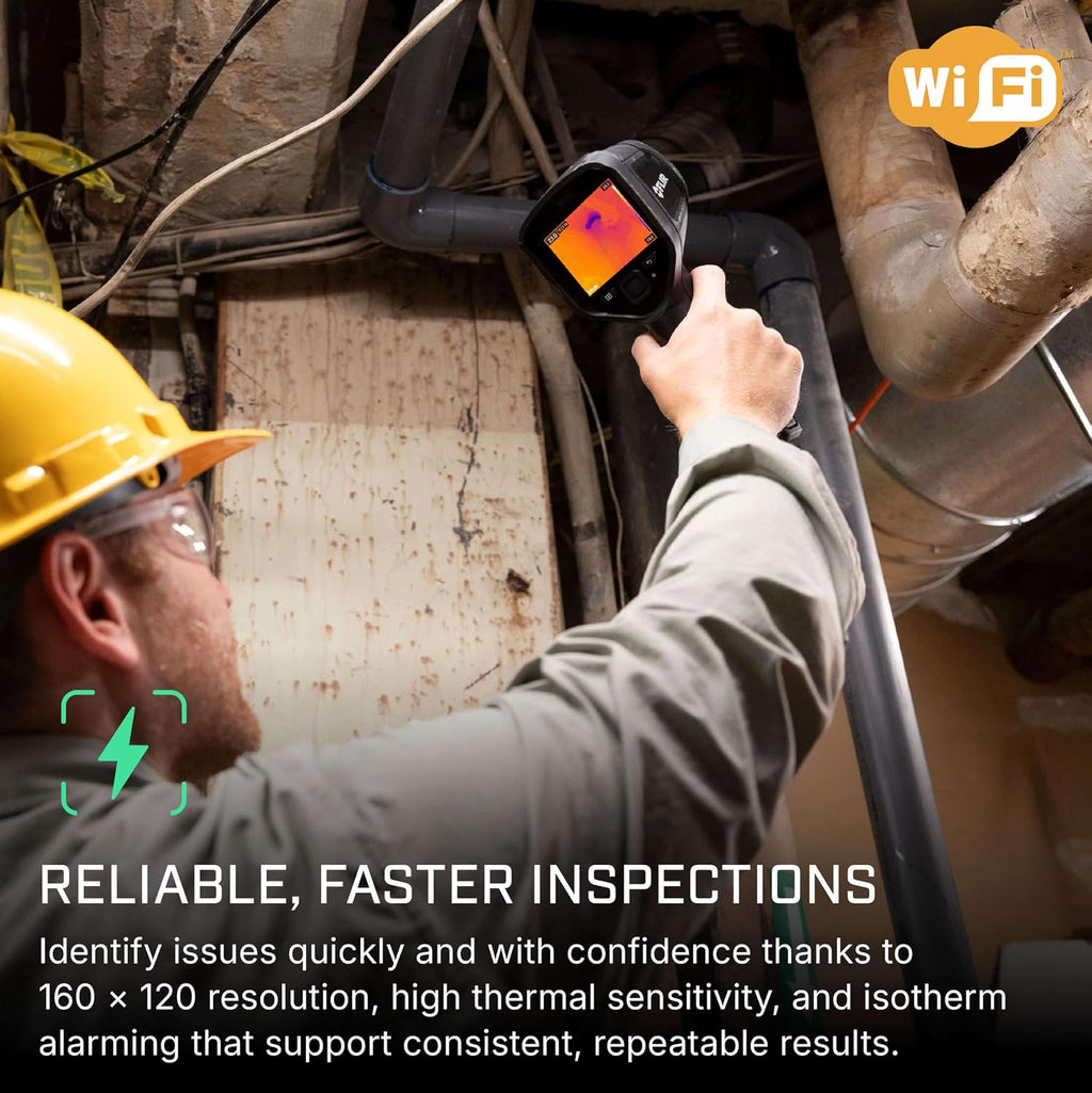 Flir E5 Pro Thermal Imaging Camera, WiFi, 160x120 MSX, Ignite Cloud