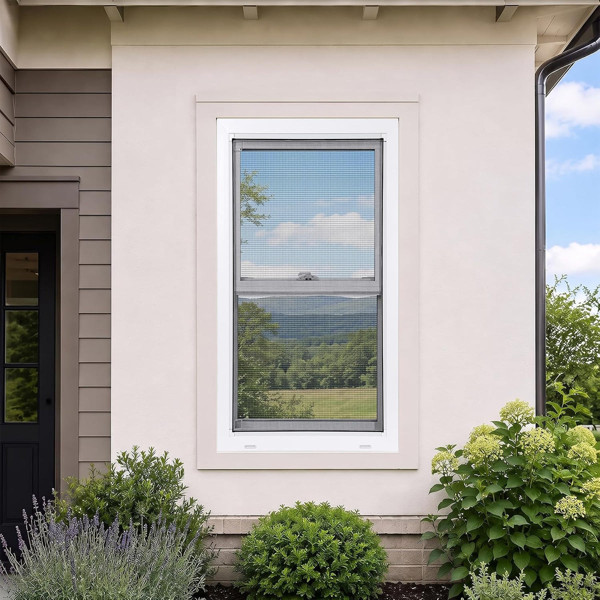 Vinyl Double Hung Sliding Window 30x54, Double Pane Glass, White