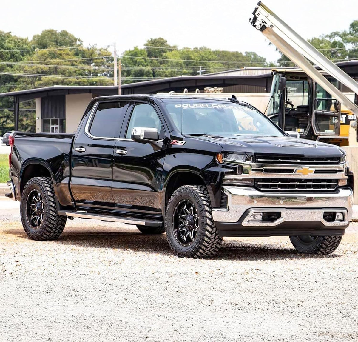 Rough Country 2" Leveling Kit with N3 Struts for Chevy Silverado & GMC Sierra 1500 (2019-2025) - Increase Ground Clearance, Front-to-Rear Leveling