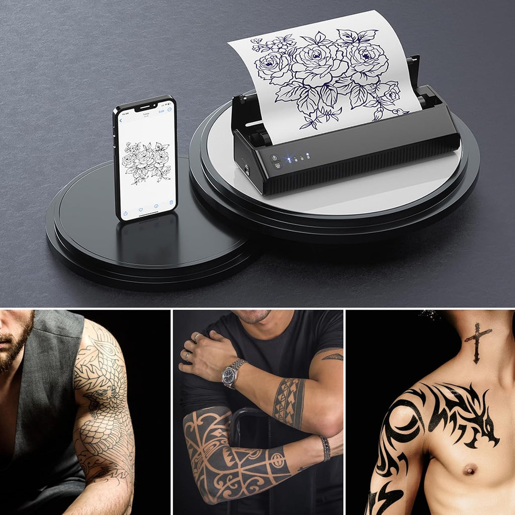 Tattoo Transfer Paper, 50 Sheets Tattoo Stencil Paper for Tattooing,A4 Size